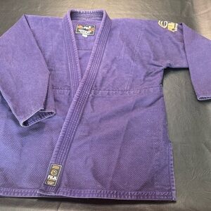 FUJI A3H Purple BJJ Gi Top Judo Jacket Husky Size A3 Heavyweight